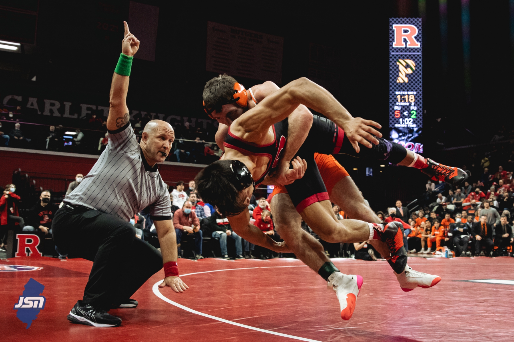 Rutgers Wrestling vs Princeton - 2.18.22